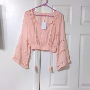 Ladies Solaris style crop top Sz. M